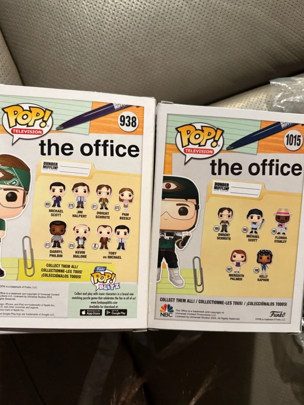 Funko Pop! The Office Dwight Schrute Figurine. Dwight Recyclop Bundle. - Picture 3 of 6